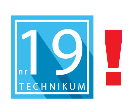 Logo Technikum nr 19 w Poznaniu - ważne wpisy