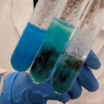 Uczniowie klasy 2PA w laboratorium